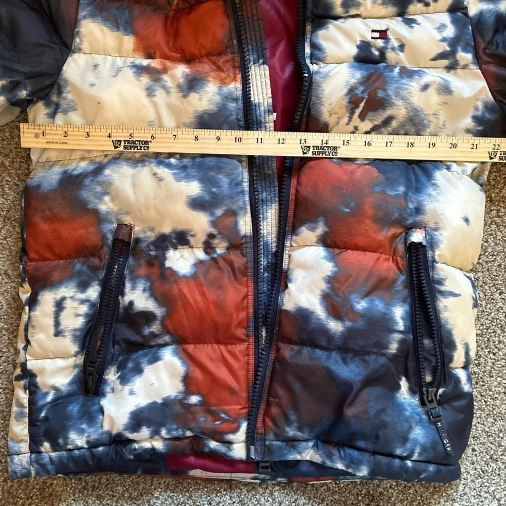 Tommy Hilfiger tie dye puffer jacket - Picture 5 of 5